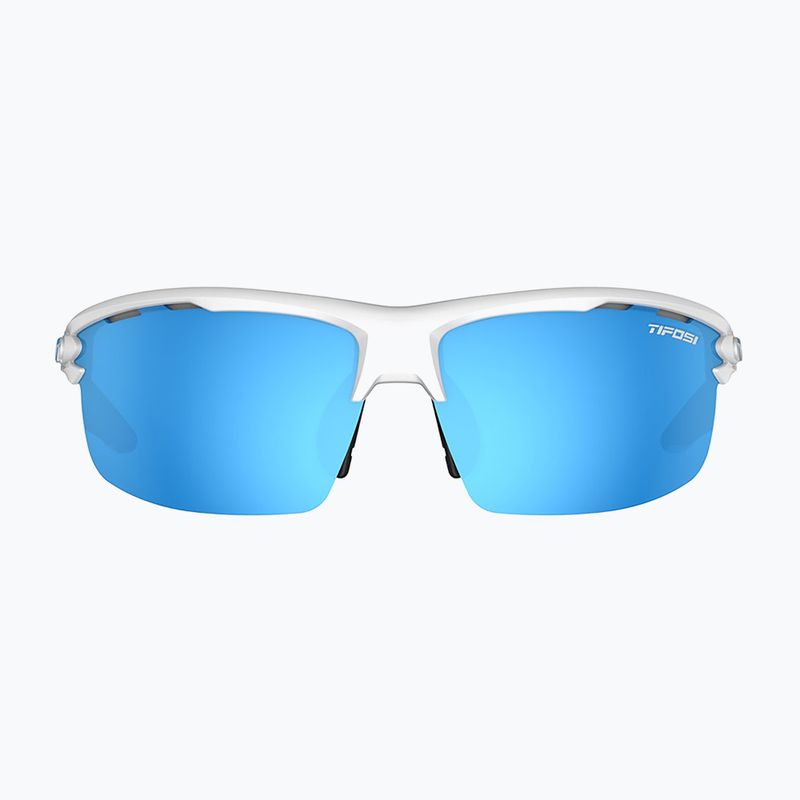 Okulary przeciwsłoneczne Tifosi Rivet matte white/clarion blue/ac red/clear 2