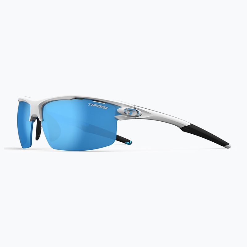 Okulary przeciwsłoneczne Tifosi Rivet matte white/clarion blue/ac red/clear 3