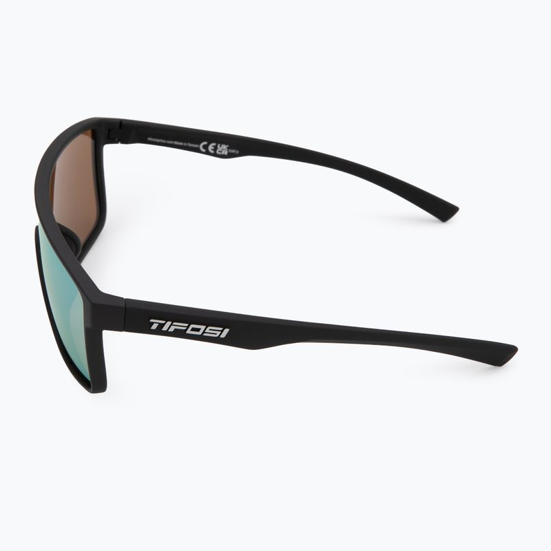 Okulary przeciwsłoneczne Tifosi Sanctum matte black/smoke yellow 4