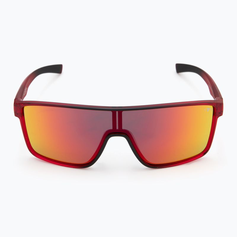 Okulary przeciwsłoneczne Tifosi Sanctum crystal red fade/smoke red 3
