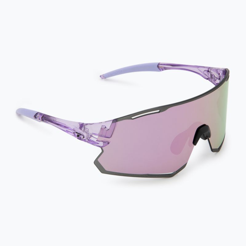 Okulary przeciwsłoneczne Tifosi Rail Race Clarion crystal purple/clarion purple/clear 2