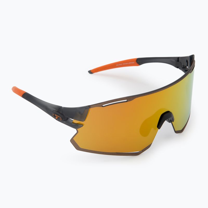 Okulary przeciwsłoneczne Tifosi Rail Race Clarion satin vapor/orange/clear 2