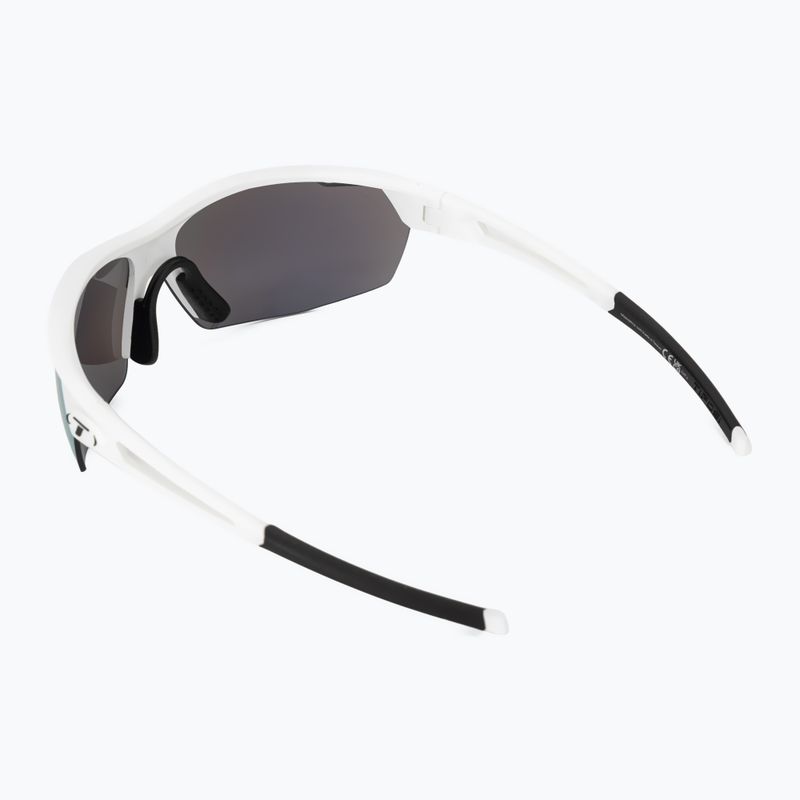 Okulary przeciwsłoneczne Tifosi Navar matte white/smoke bright blue mirror 2