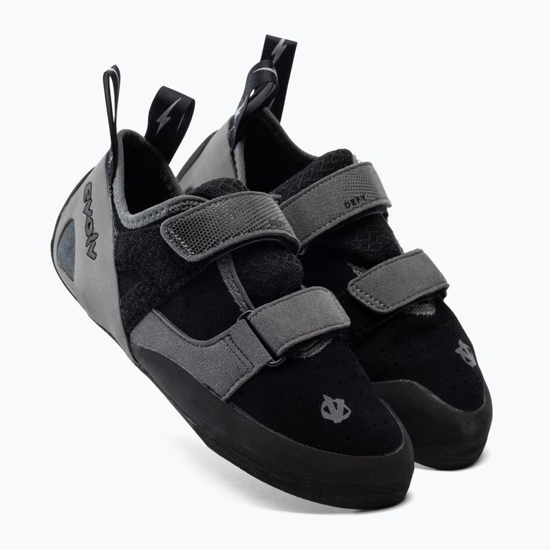 Buty wspinaczkowe męskie Evolv Defy grey/ black 5