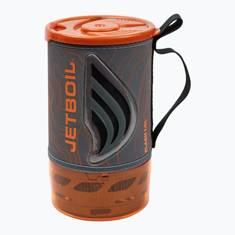 Kuchenka turystyczna Jetboil New Flash Java Personal Cooking System + osłona przeciwwiatrowa topo 3