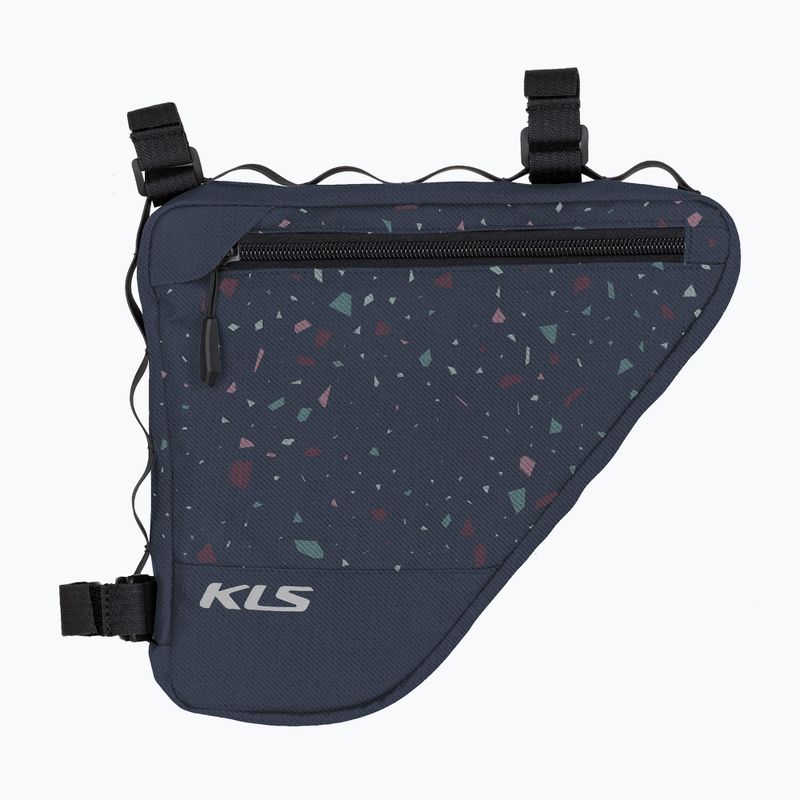 Torba rowerowa na ramę Kellys Wedge 1,3 l terrazzo