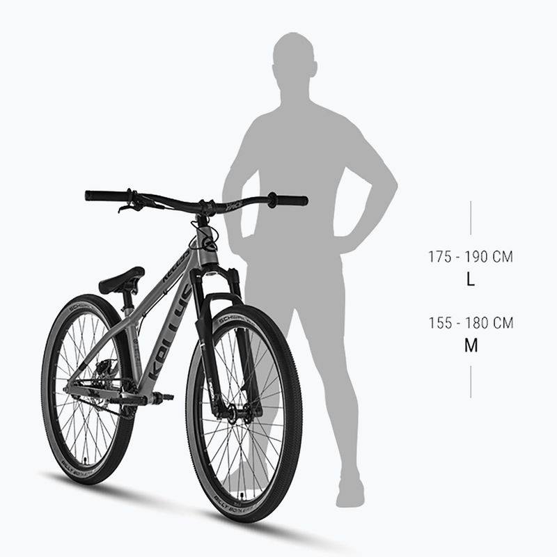 Rower dirtowy Kellys Whip 10 DX 26" moonstone grey 3