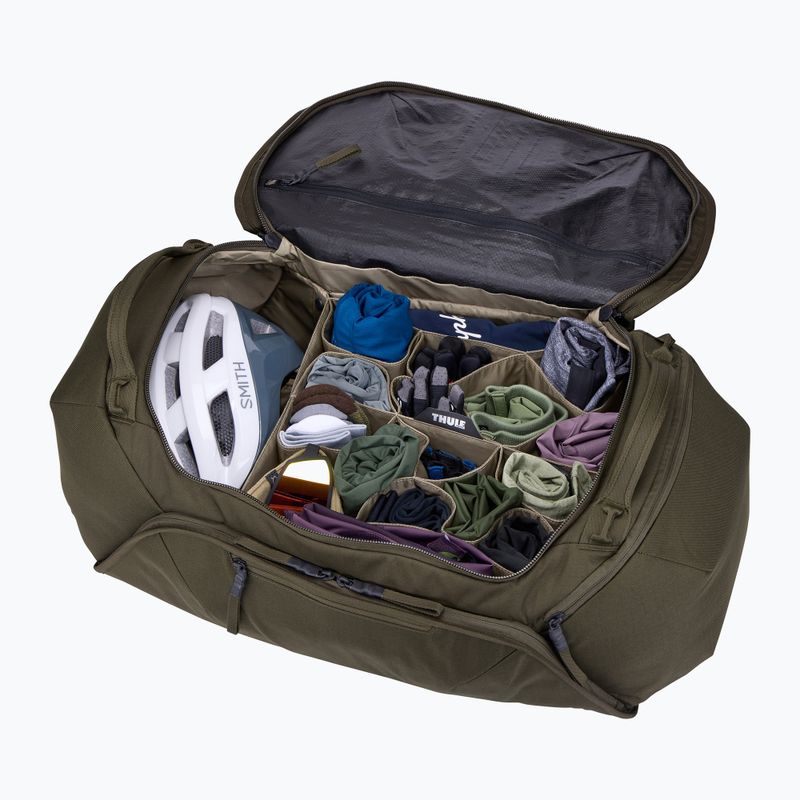 Torba podróżna rowerowa Thule Roundtrip Bike Duffel 55 l deep khaki 7
