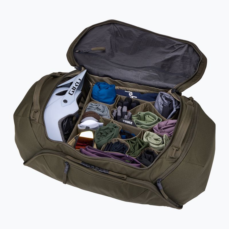 Torba podróżna rowerowa Thule Roundtrip Bike Duffel 55 l deep khaki 8