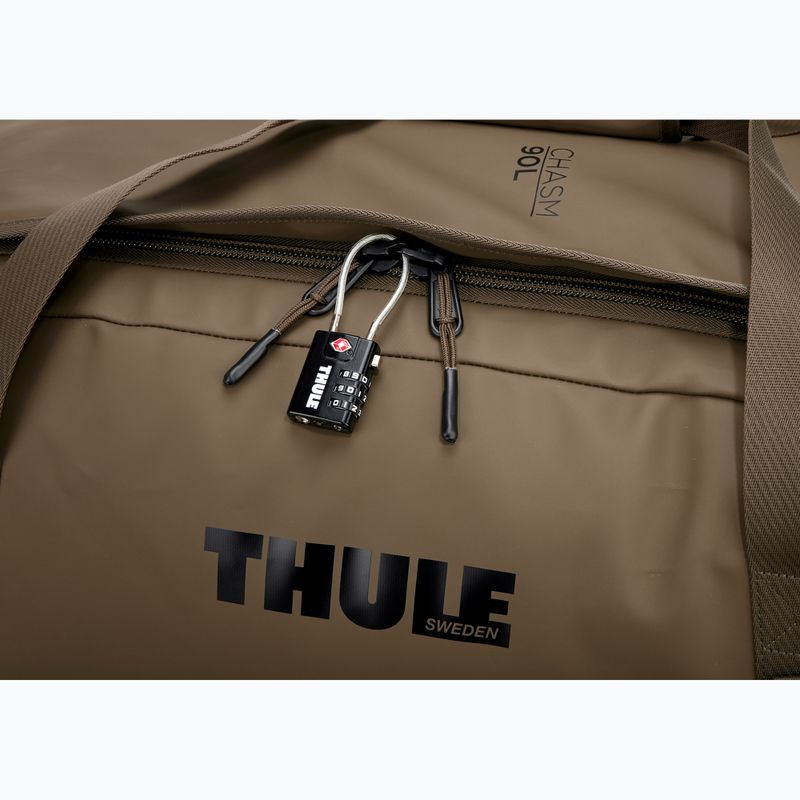 Torba podróżna Thule Chasm Duffel 90 l deep khaki 8