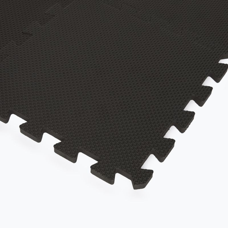 Mata fitness GymBeam Puzzle 18 sztuk 1.2 cm black 6
