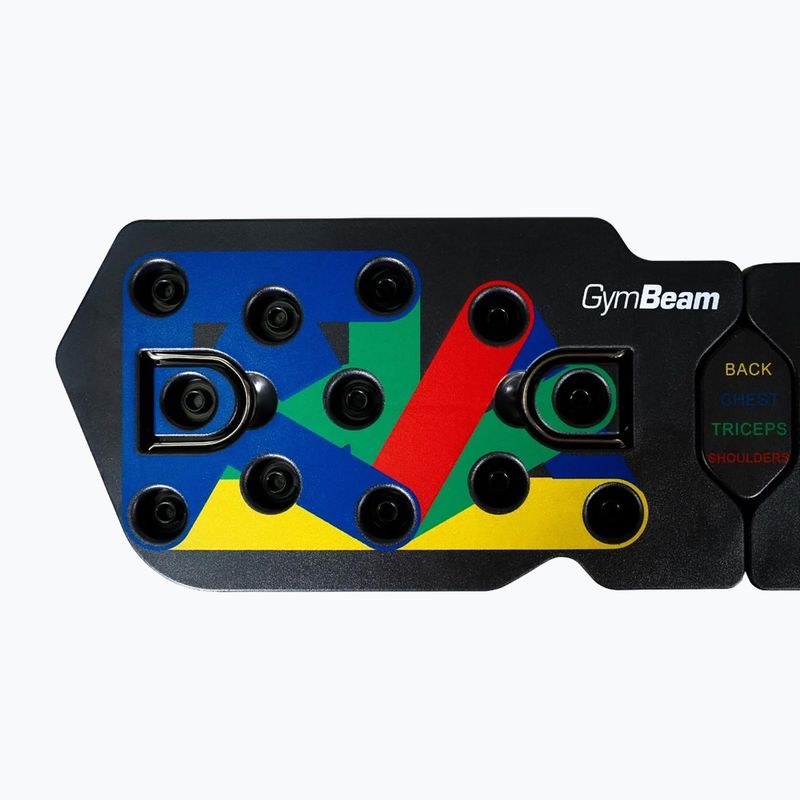 Uchwyty do pompek GymBeam black/blue/yellow 3