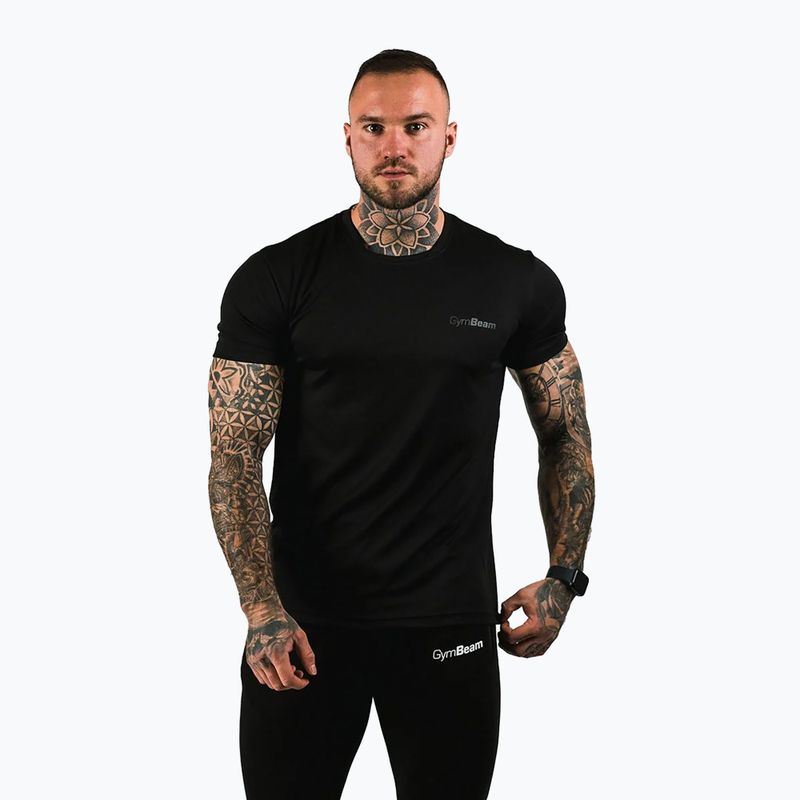 Koszulka męska GymBeam TRN black