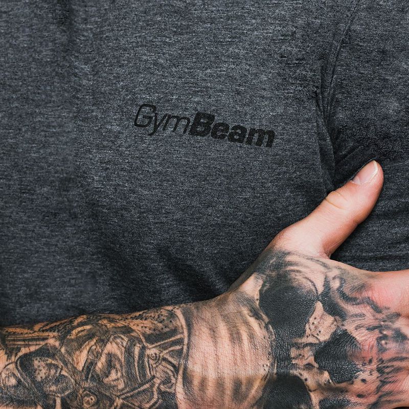 Koszulka męska GymBeam Basic dark grey 3