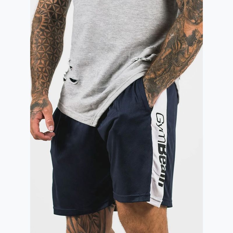 Spodenki męskie GymBeam Vertical navy 3