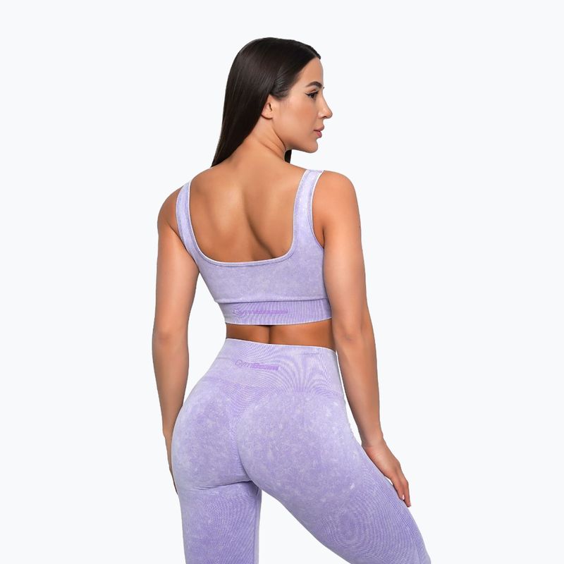 Biustonosz treningowy GymBeam Lift violet 4