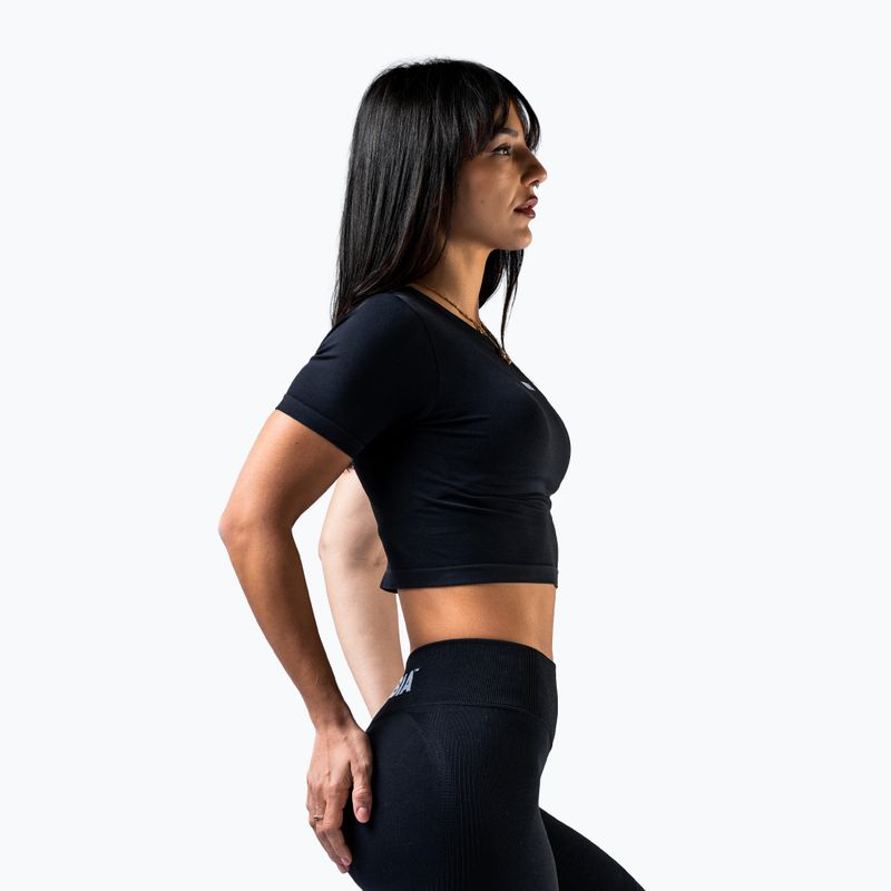 Top treningowy damski NEBBIA Power black 3