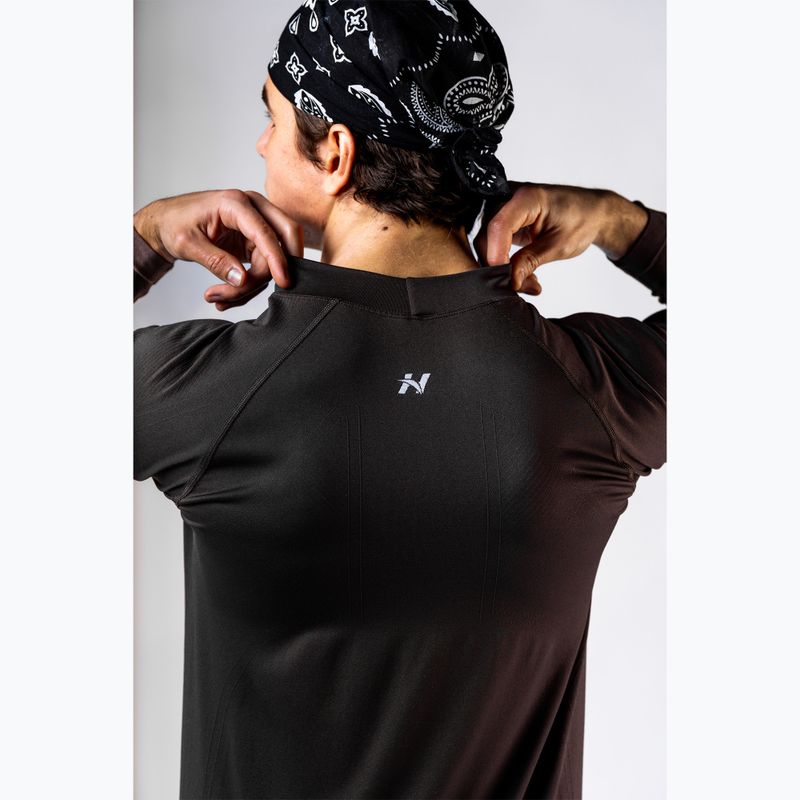 Longsleeve treningowy męski NEBBIA Power black 6