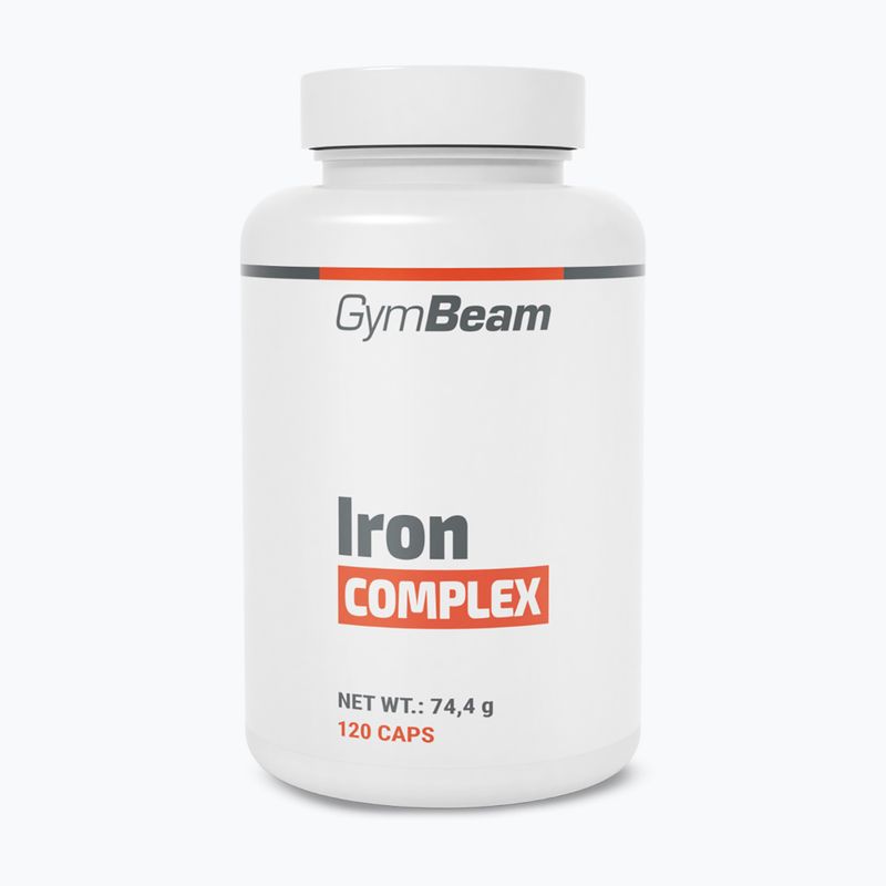 Żelazo suplement diety GymBeam Complex 120 caps