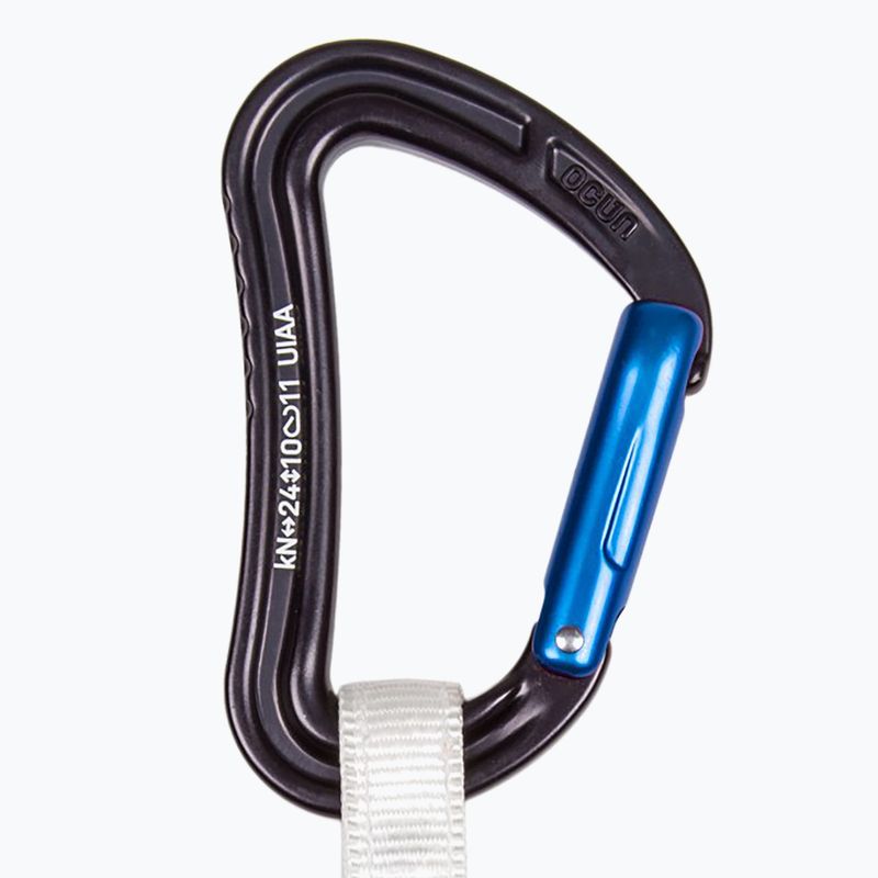 Ekspres wspinaczkowy Ocun Raven QD Bio-Dyn-Ring 10 cm 6 szt. blue 4
