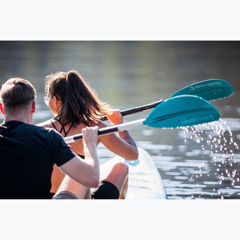 Kajak pompowany wysokociśnieniowy 2-osobowy SPINERA Adriatic 430 teal/white/grey 22
