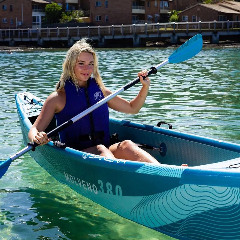Kajak pompowany 1-osobowy SPINERA Molveno 380 teal/white/grey 7