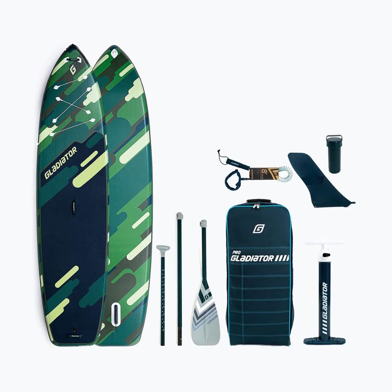 Zestaw deska SUP pompowana Gladiator Fish 12'6"