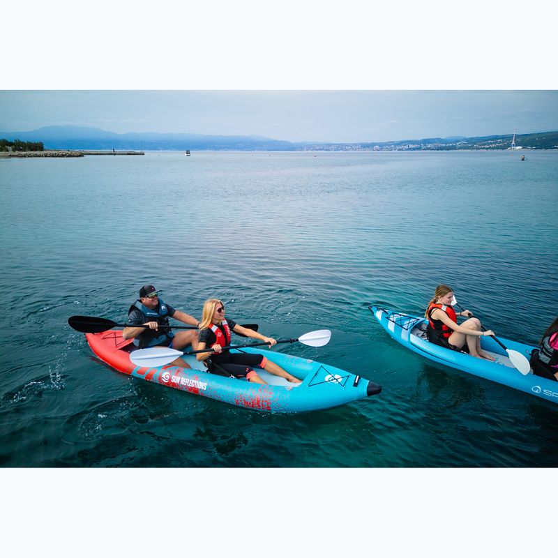 Kajak pompowany 2-osobowy Sun Reflections Tube blue/red 2