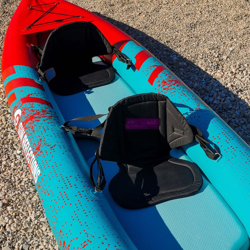 Kajak pompowany 2-osobowy Sun Reflections Tube blue/red 5