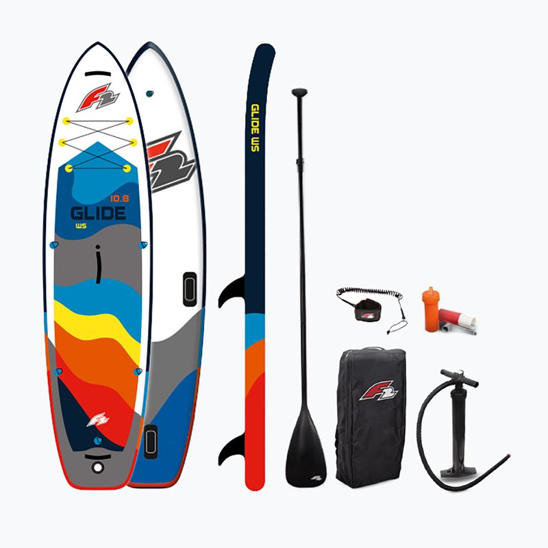 Zestaw WindSUP F2 Glide WS Parawing Set 10'8"/3,5m2 grey/red