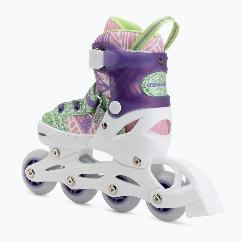 Rolki dziecięce Tempish Bam-Bu Flash white/pink 3