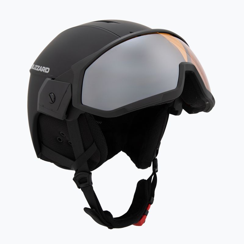 Kask narciarski Blizzard Edge Visor black/mirror smoke 9