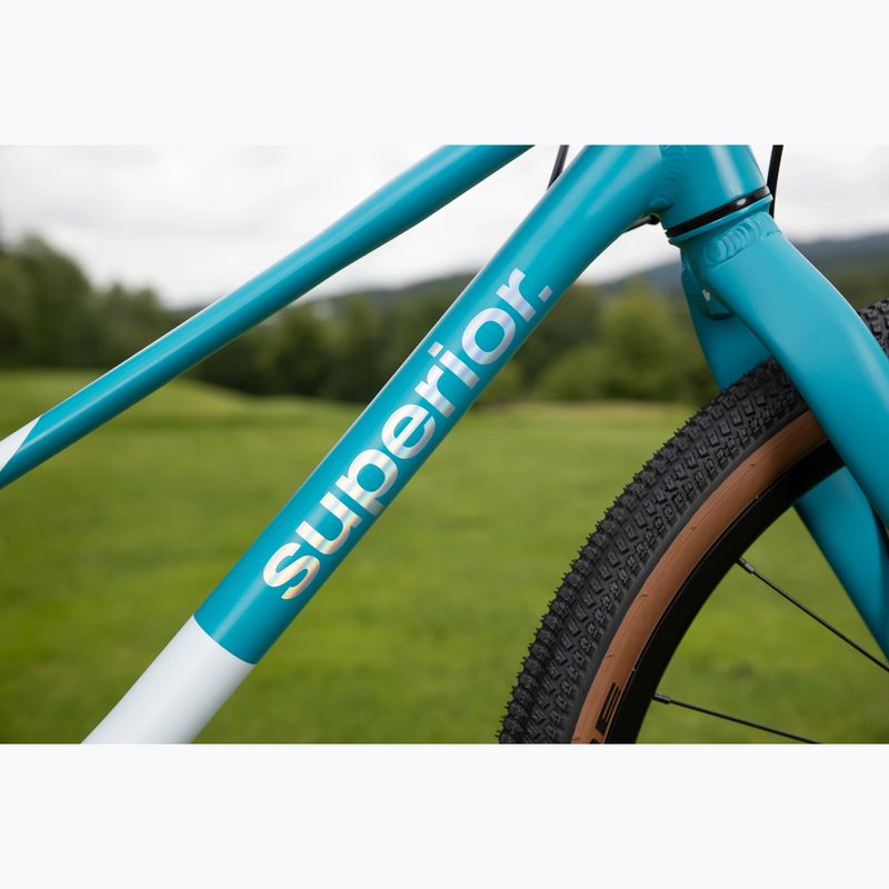 Rower dziecięcy Superior F.L.Y. 24 matte teal 7