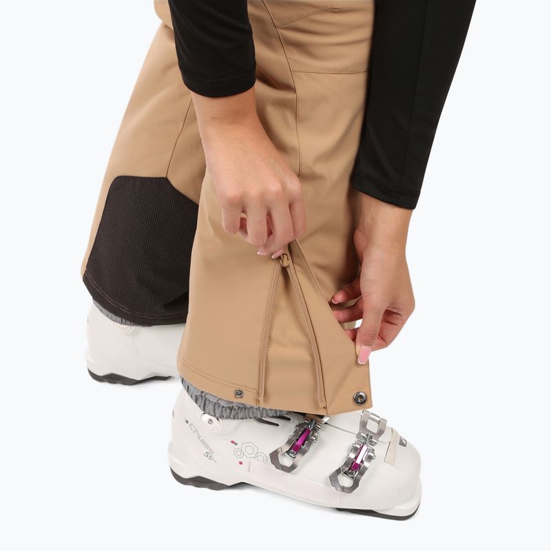 Spodnie narciarskie damskie Kilpi Elare beige 7
