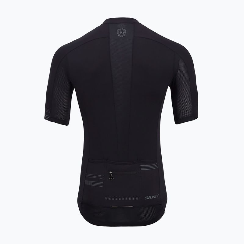 Koszulka rowerowa męska SILVINI Ceno black 8