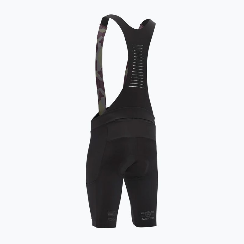 Spodenki rowerowe męskie SILVINI Salio Bib black 7