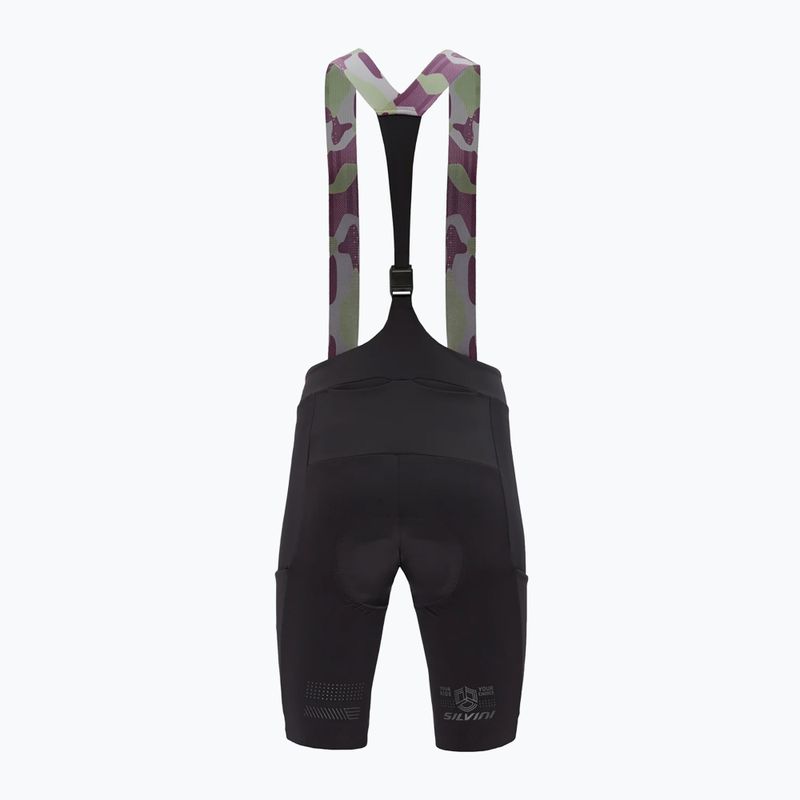 Spodenki rowerowe damskie SILVINI Salia Bib black 6