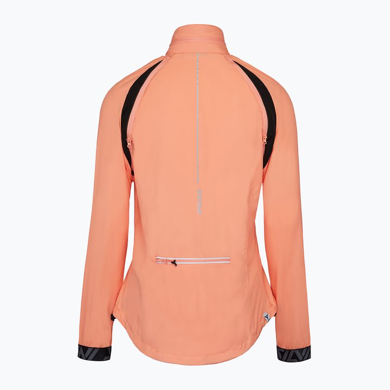 Kurtka rowerowa damska SILVINI Vetta orange 2