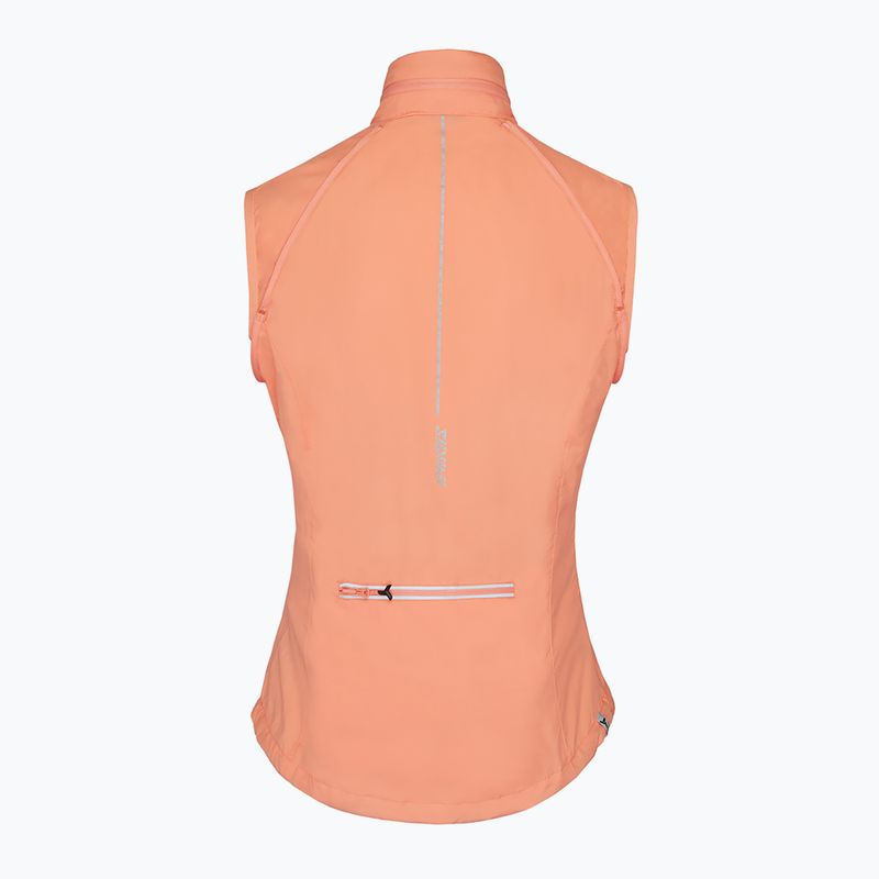 Kurtka rowerowa damska SILVINI Vetta orange 4