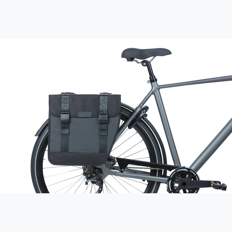 Sakwa rowerowa Basil Tour Waterproof Double Bag XL 35 l black 7