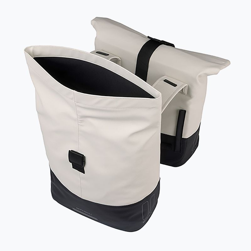 Sakwa rowerowa Basil Cove Double Pannier Bag 32 l off white/black 5