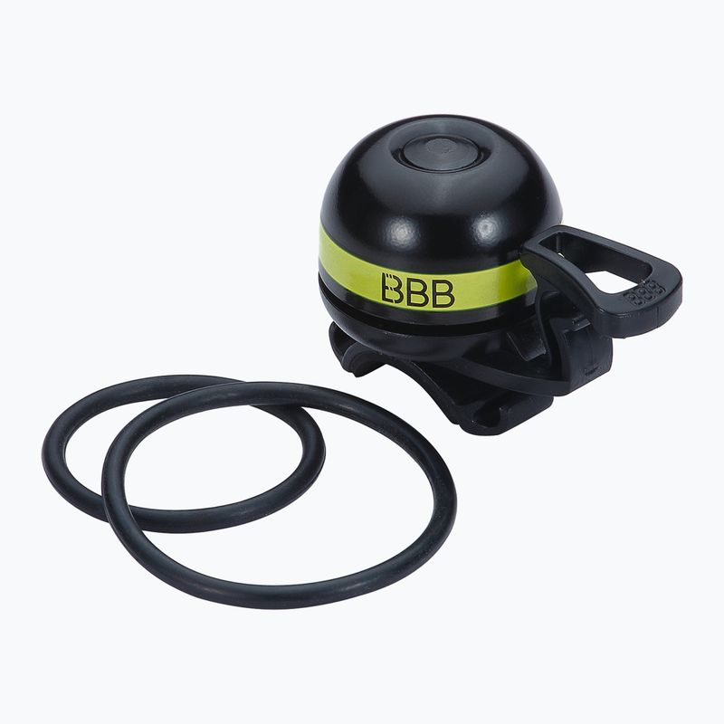 Dzwonek rowerowy BBB Cycling EasyFit Deluxe yellow 4