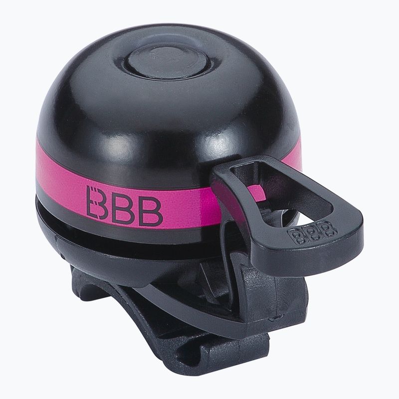 Dzwonek rowerowy BBB Cycling EasyFit Deluxe pink 3