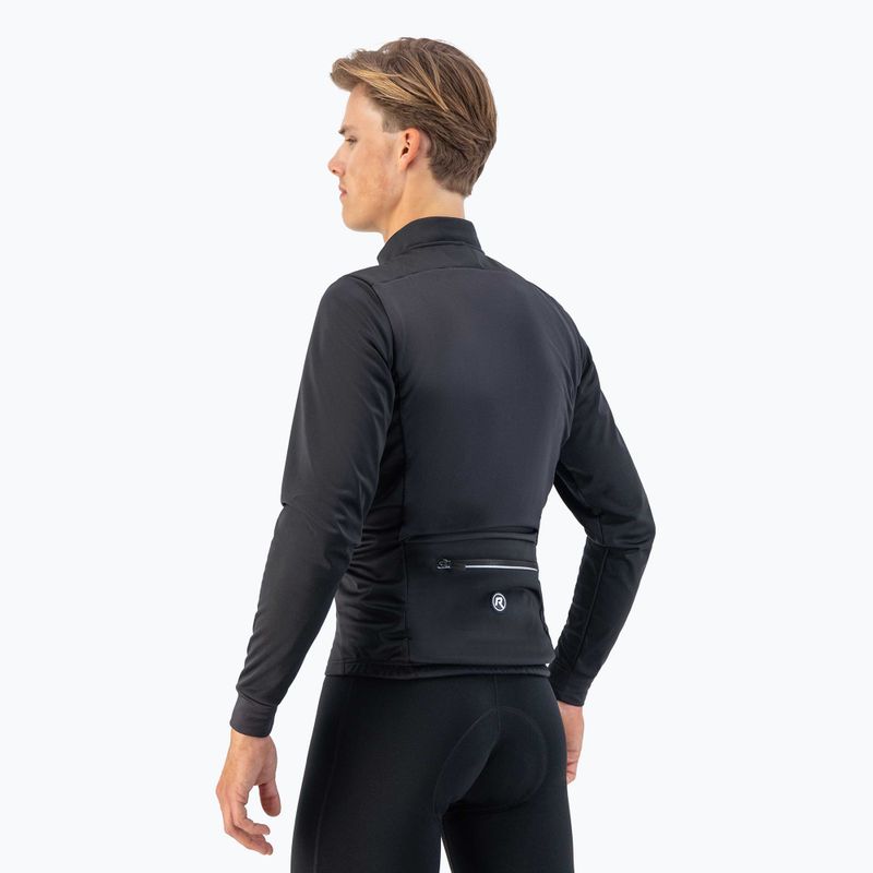 Kurtka rowerowa męska Rogelli Pesaro 2.0 black 3