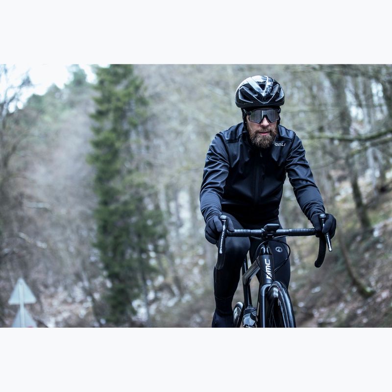 Kurtka rowerowa męska Rogelli Pesaro 2.0 black 7