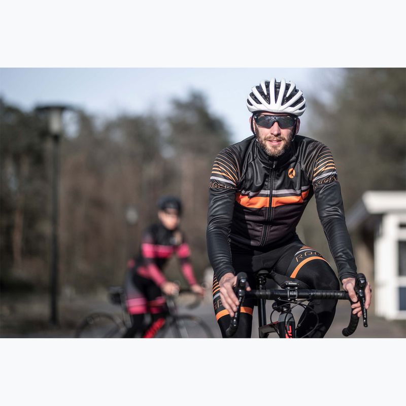 Kask rowerowy Rogelli Tecta white/black 19