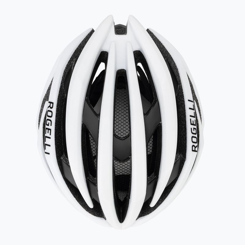 Kask rowerowy Rogelli Tecta white/black 6