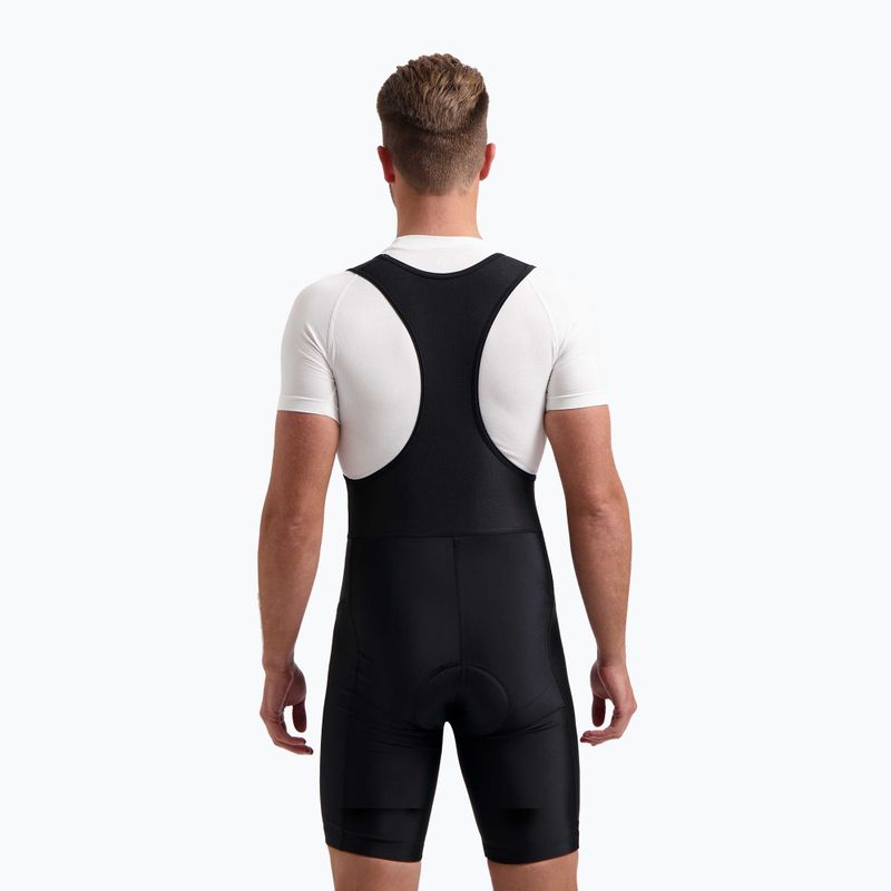 Spodenki rowerowe męskie Rogelli Econ Bib Short black 2