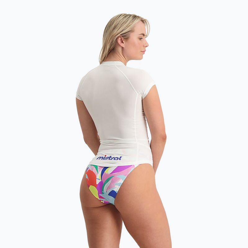 Koszulka do pływania damska Mistral Miami Lycra white 3