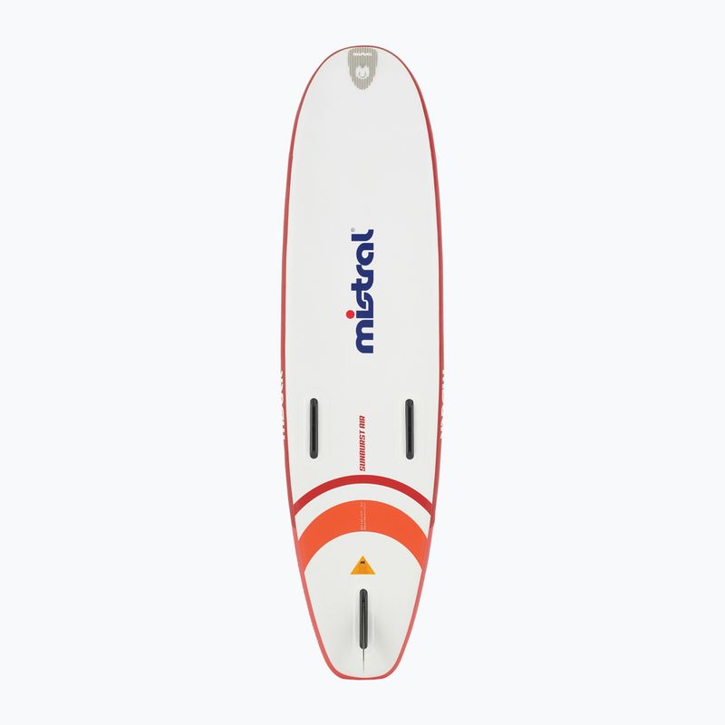 Zestaw deska SUP pompowana Mistral Sunburst Air 10'5 orange/white 4